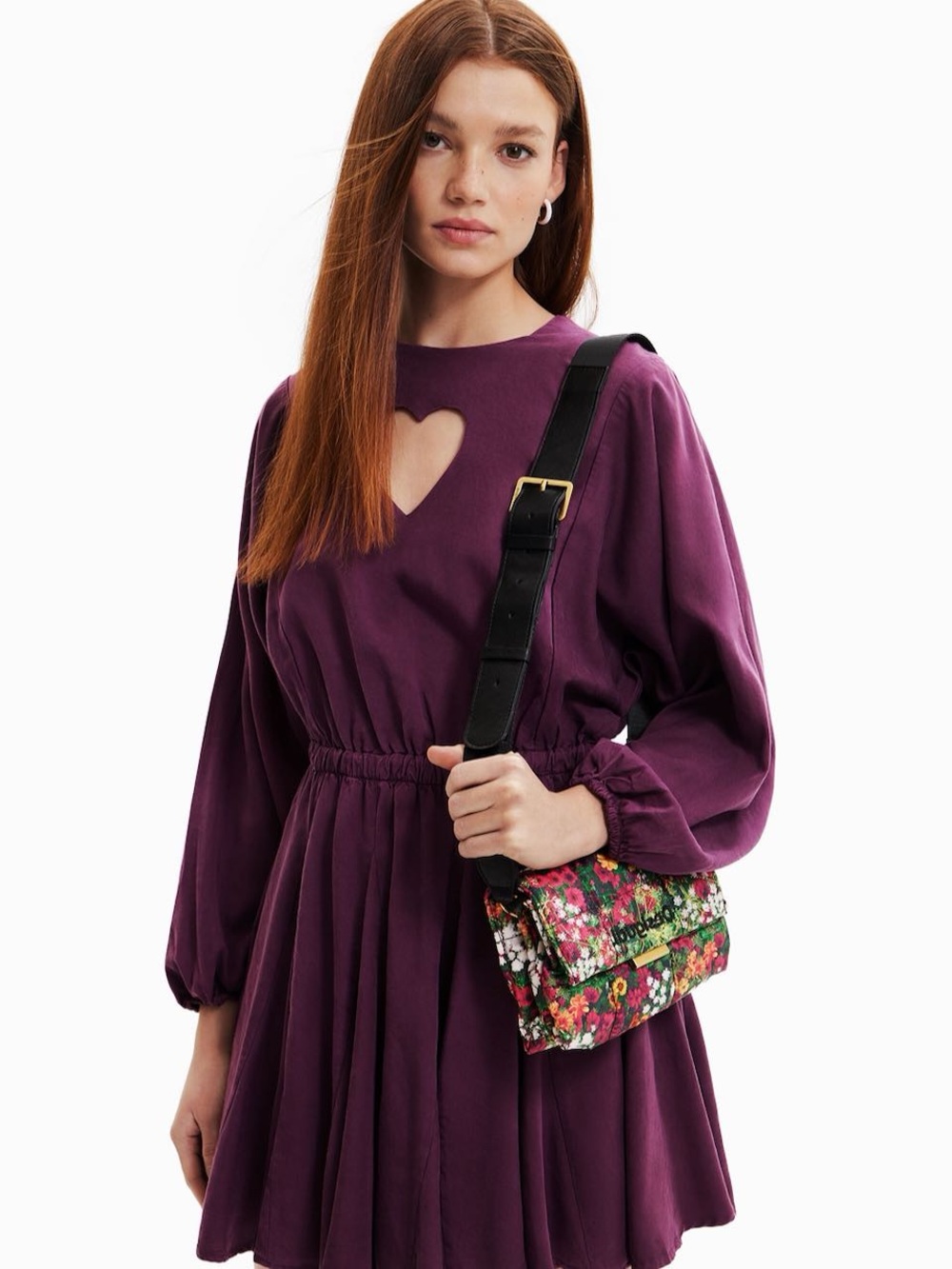 🌸NWT:DESIGUAL SMALL FLORAL BAG